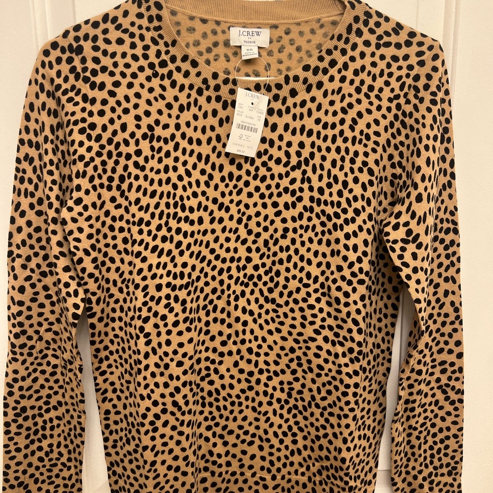 J.Crew Leopard Print Sweater